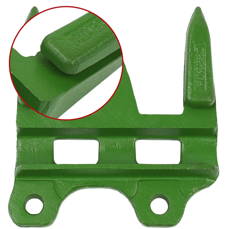 锻造 3联护刃器 绿色 编码229537 又名护刀器/承刀器 适用于农业机械