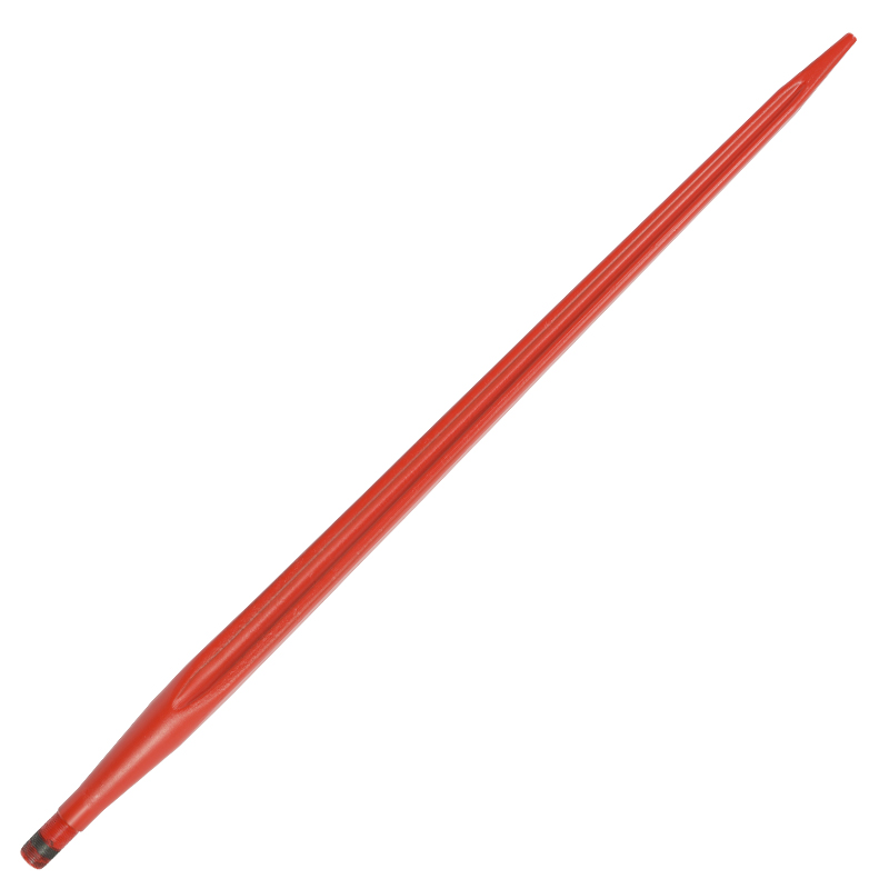 锻造耙齿 810x36mm 红色 又名干草矛 耙尺 矛齿 干草捆矛 Hay spear 适用于拖拉机装载机等