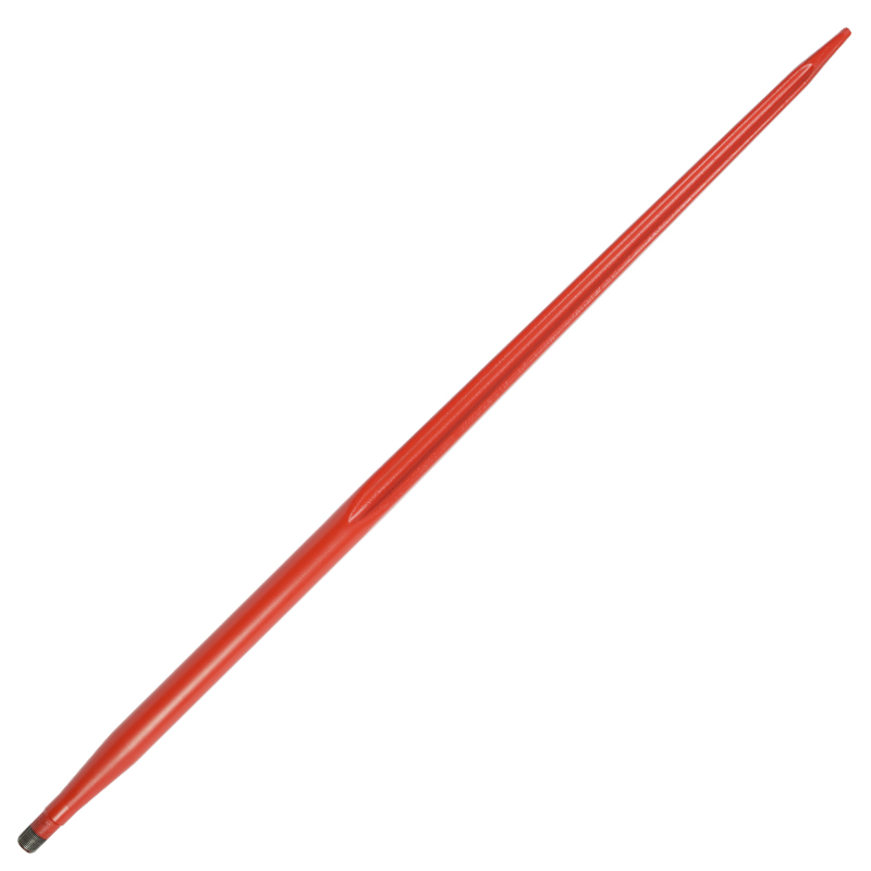 锻造耙齿 1100x36mm 红色 又名干草矛 耙尺 矛齿 干草捆矛 Hay spear 适用于拖拉机装载机等