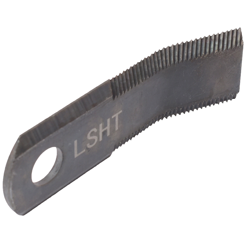 粉碎机刀片 两弯一直 弯刀 耐磨材质 5mm厚 铣齿 适用于仁达粉碎机等